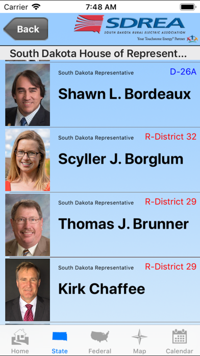 South Dakota Legislative Guide Screenshot