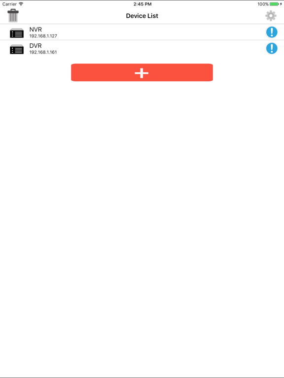 Screenshot #4 pour iNVR Mobile