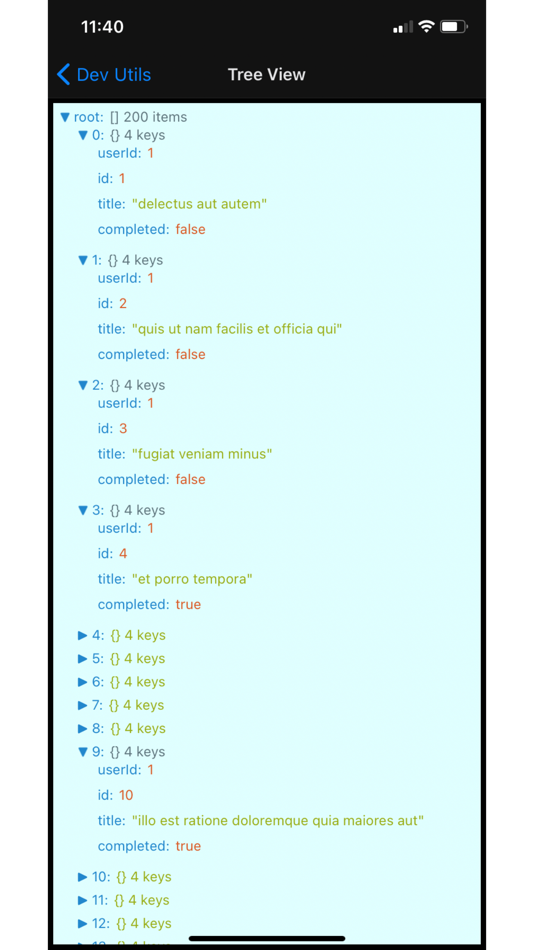 #5. JSON Tools (iOS) 由: Mohammed Aadhil