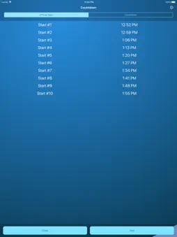 Apnea Competition Countdown screenshot 4