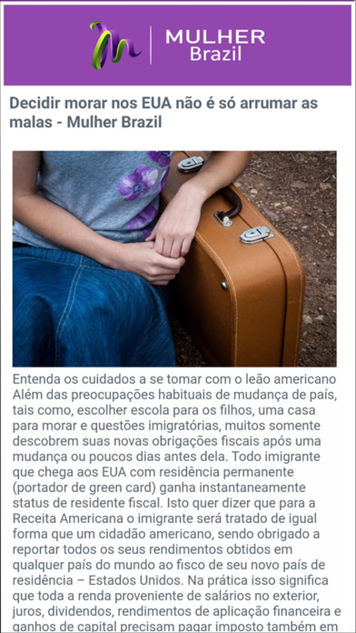 Mulher Brazil Screenshot