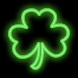 Shamrocks Plus Animated Neon