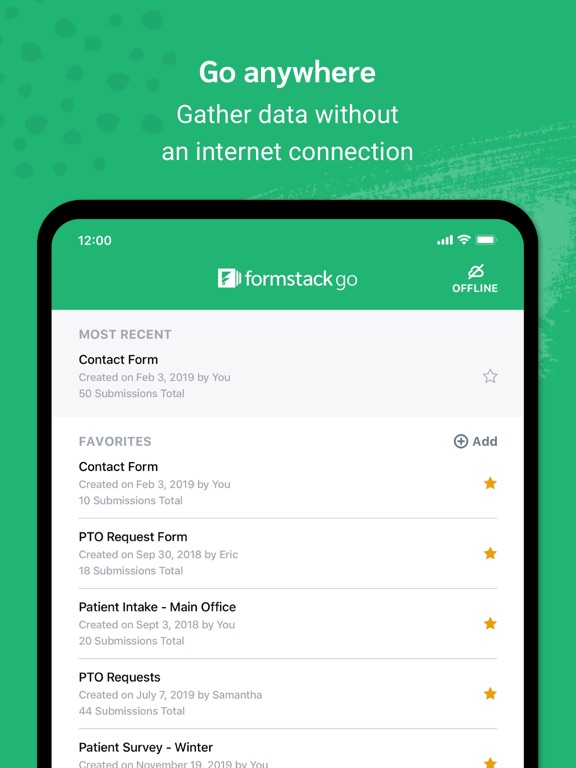Screenshot #4 pour Formstack Go - Offline Forms