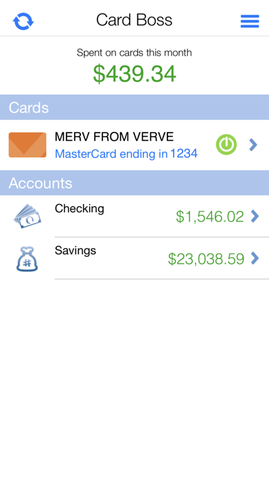 How to cancel & delete Card Boss by Verve from iphone & ipad 1