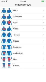 bodyweight only gym guide iphone resimleri 4