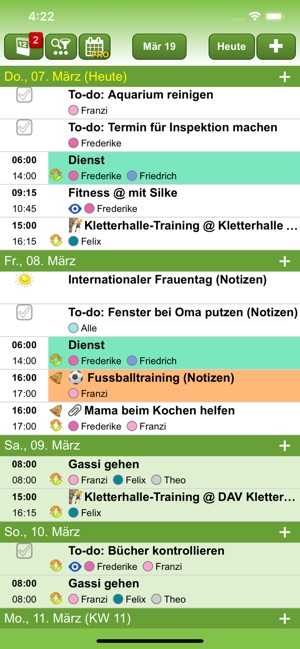 FAMANICE – Familienkalender(圖2)-速報App