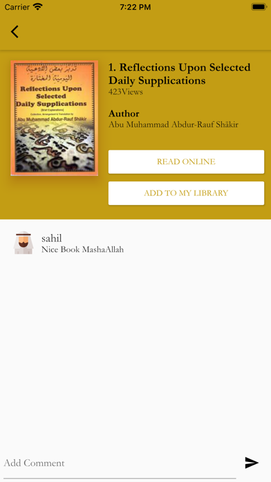 Screenshot #3 pour Fiqh of Dua and Adhkar