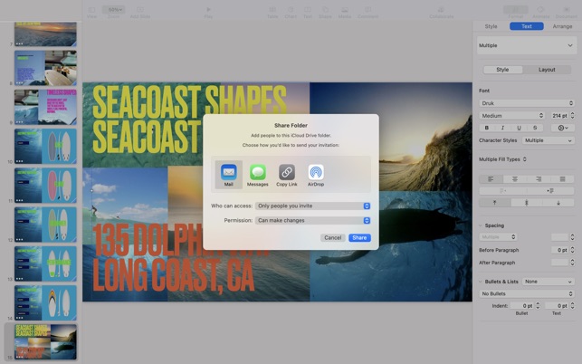 Keynote On The Mac App Store