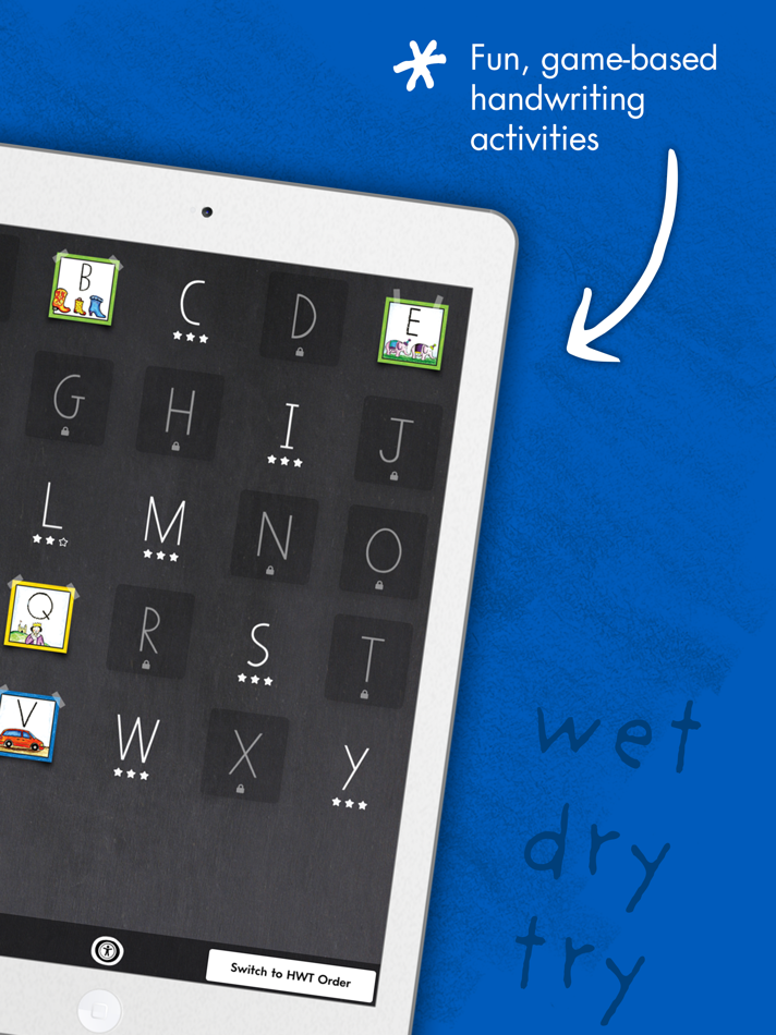 #4. Wet-Dry-Try Handwriting (iOS) By: Handwriting Without Tears & Get Set for School