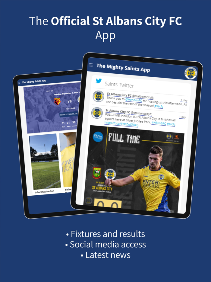 St Albans City FC App