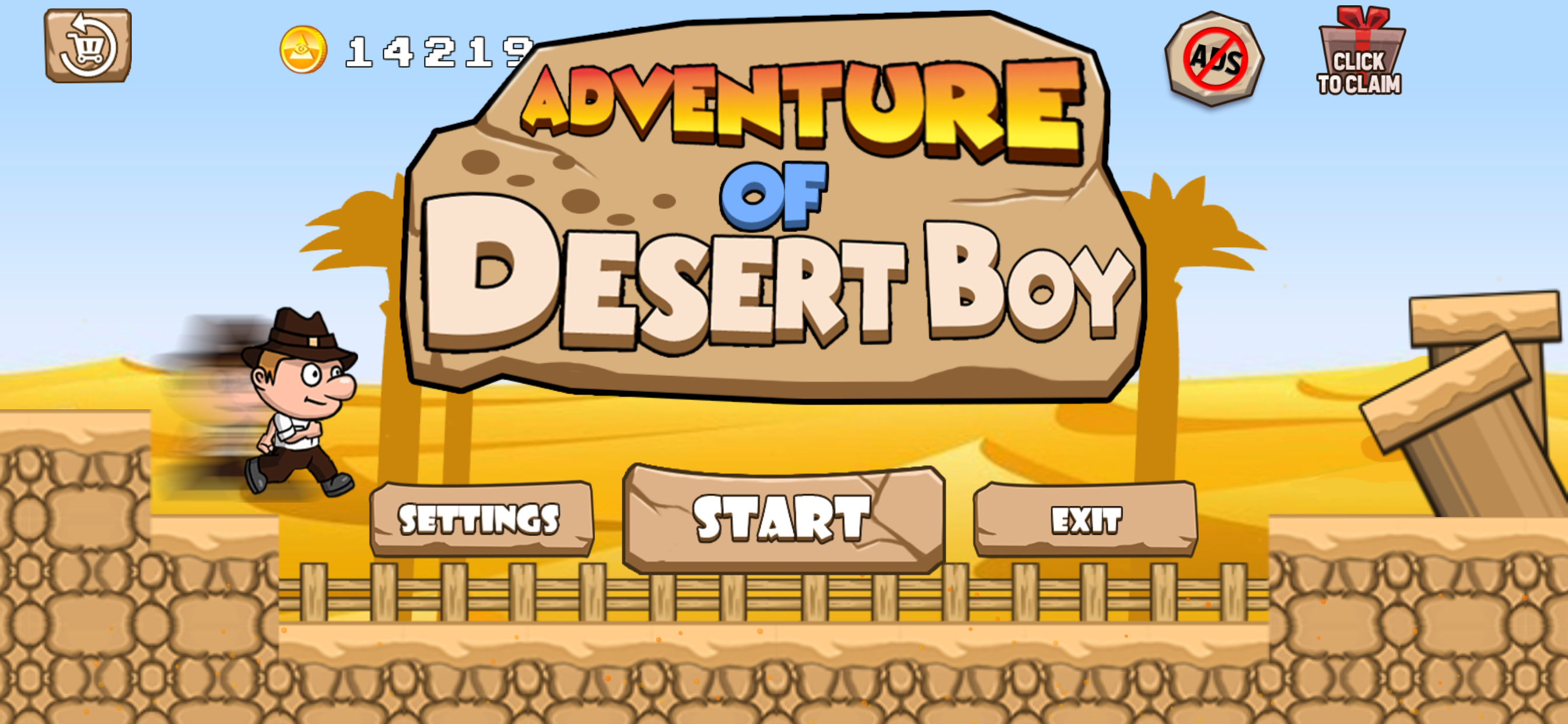 Ted Adventure-The Desert World