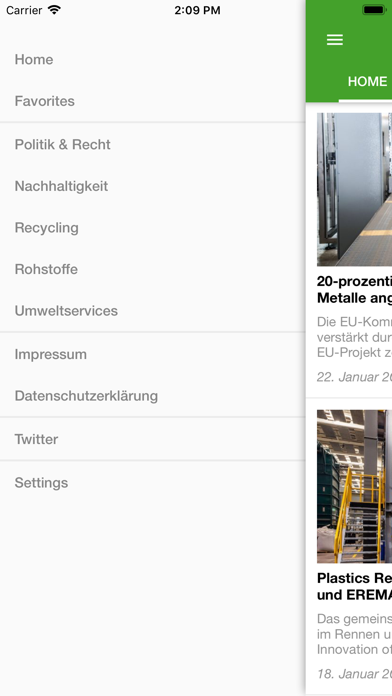 recyclingnews Screenshot