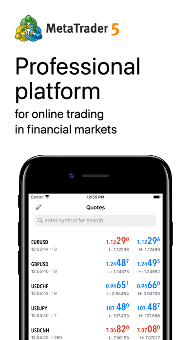 How to cancel & delete MetaTrader 5 from iphone & ipad 1