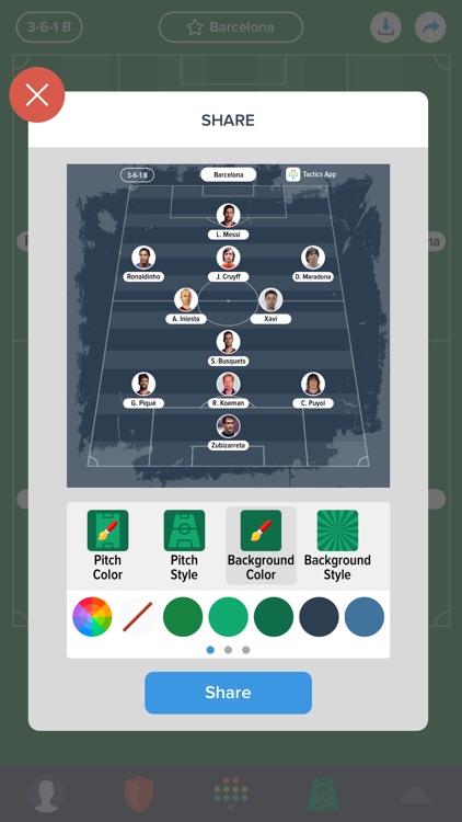 Tactics - Football Team Lineup