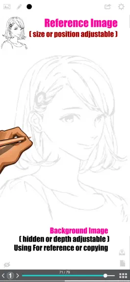 Game screenshot Comic Sketch : Drawing Hair mod apk