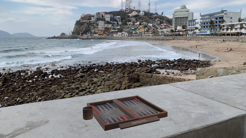 #1. AR Backgammon+ (iOS) 由: EnsenaSoft, S.A. de C.V.