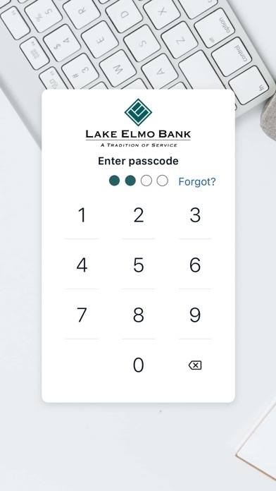 Lake Elmo Bank Mobile App Screenshot
