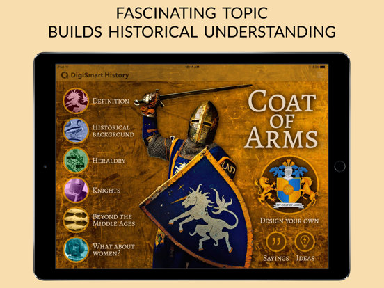 Screenshot #4 pour DigiSmart History Coat of Arms
