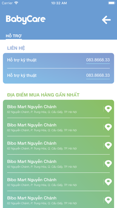 BabyCare Nhiệt kế thông minh Screenshot