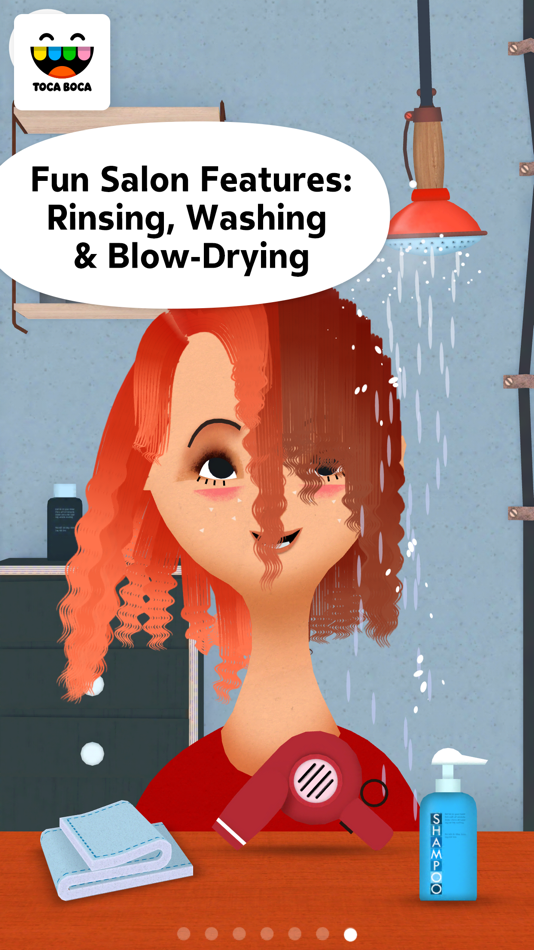 #3. Toca Hair Salon 2 (iOS) Podle: Toca Boca AB