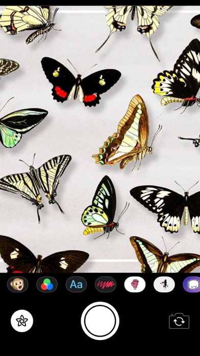 Vintage Butterflies Stickers screenshot 2