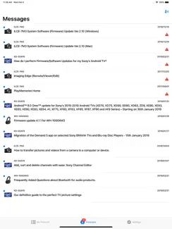 Support by Sony: Find support iPad image 2