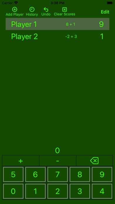 Simple Scoresheet Screenshot
