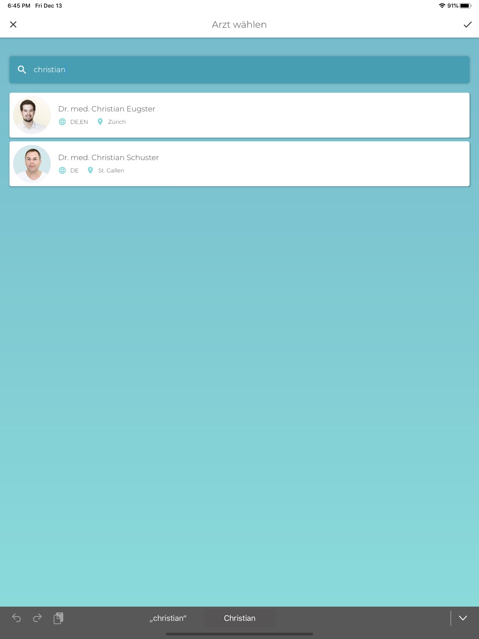 iPad screenshot