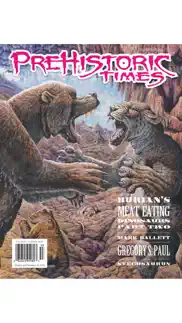 prehistoric times magazine iphone screenshot 1