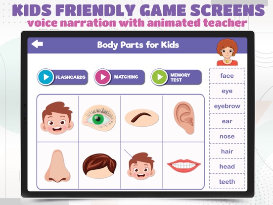 Pre-K Preschool Games for Kids iPad screenshot 6 - Education app