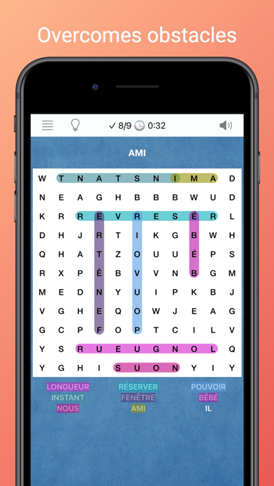 Word Search Brain Puzzle Game Screenshot