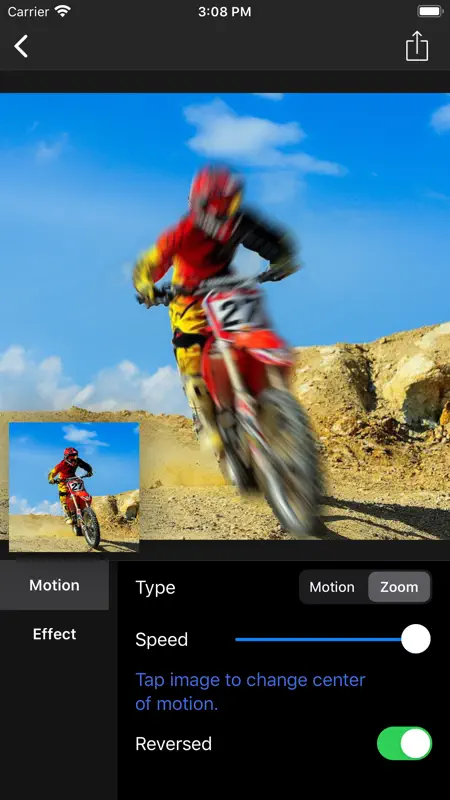 Motion Blur - Panning Photo screenshot 7 of 10