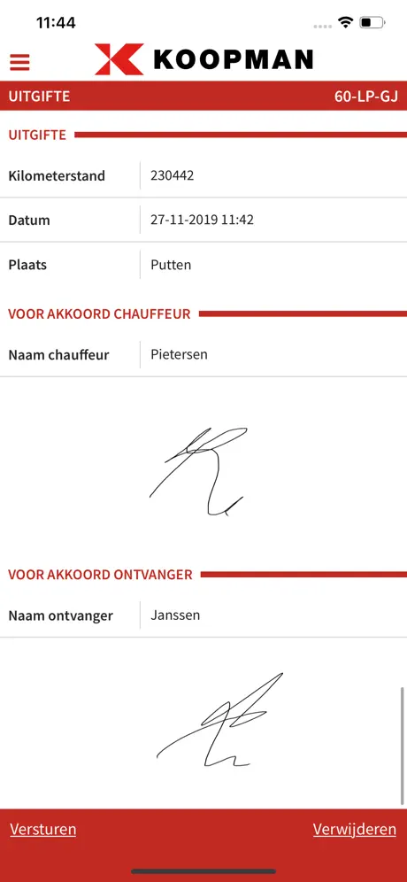 Koopman inspectie
