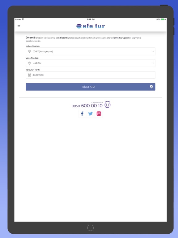 Screenshot #4 pour Efe Tur Turizm