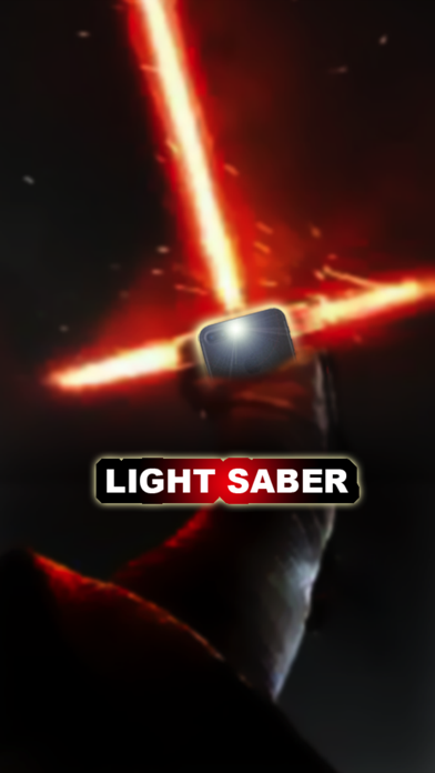 Lightsaber flashlight Screenshot