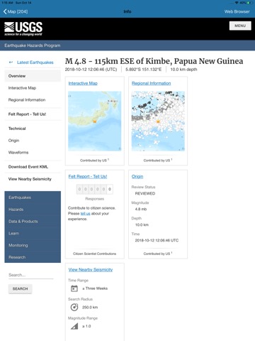 Earthquake+ Alerts, Map & Infoのおすすめ画像5