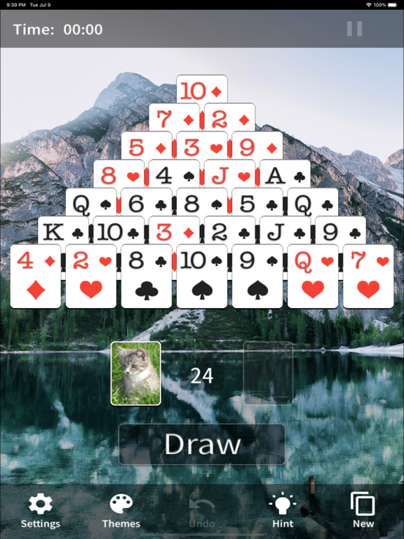 Screenshot #5 pour Pyramid Solitaire(Card Game)