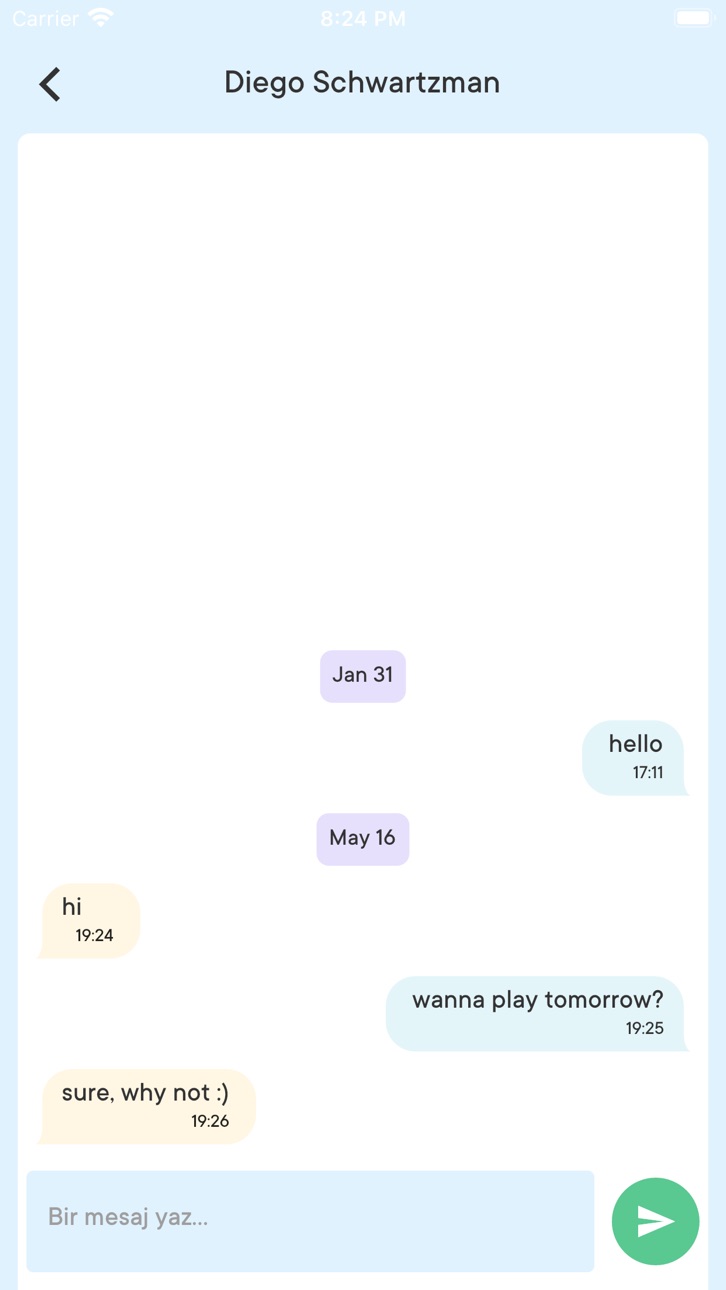 iPhone screenshot