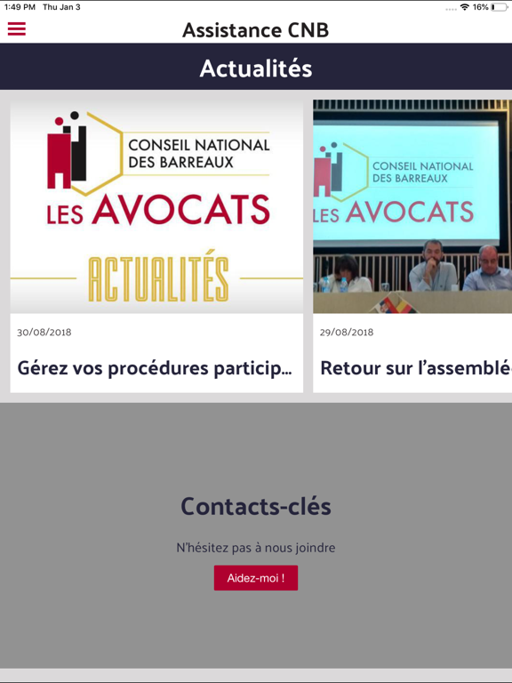 Screenshot #4 pour Assistance CNB
