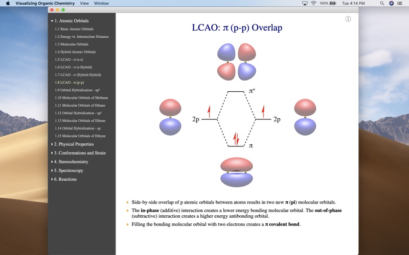 Visualizing Organic Chemistry Screenshot