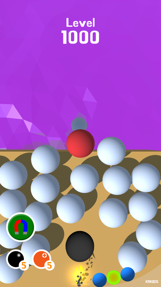 #4. Drop The Red (iOS) 由: Korean Kids Ahead of The World