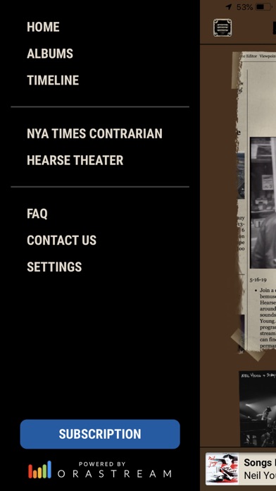 Neil Young Archives screenshot 3