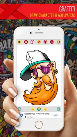 Game screenshot How to Draw Graffiti 3D Art apk