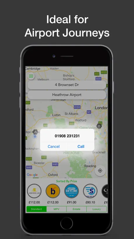 Orbit - Cab Price Comparison