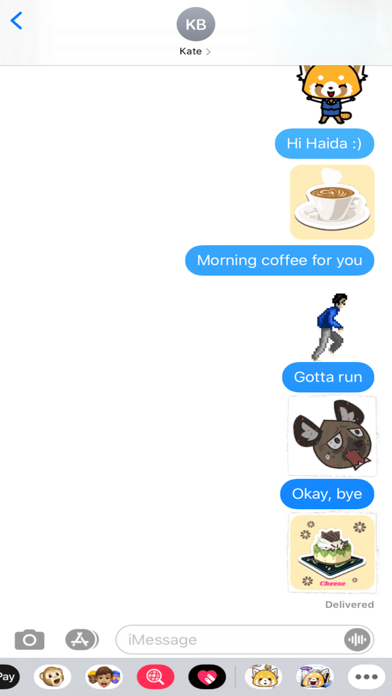 MomentSQ™ Aggretsuko Stickers2 Screenshot
