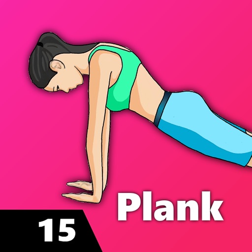 Plank - Woman Fitness at Home