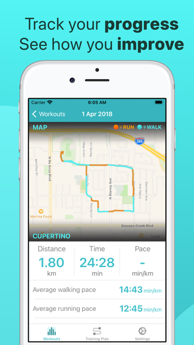 5K Run - Walk run race tracker screenshot 4