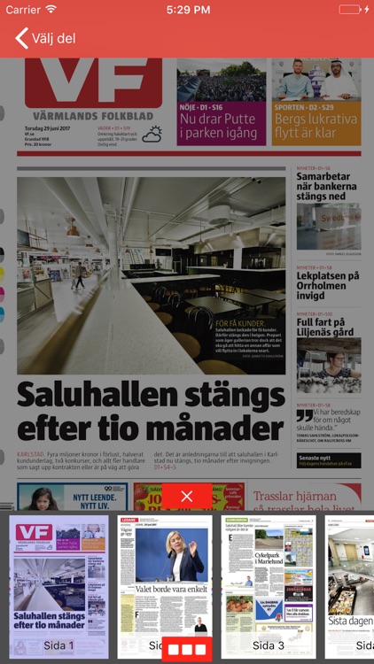 Värmlands Folkblad e-tidning screenshot-3