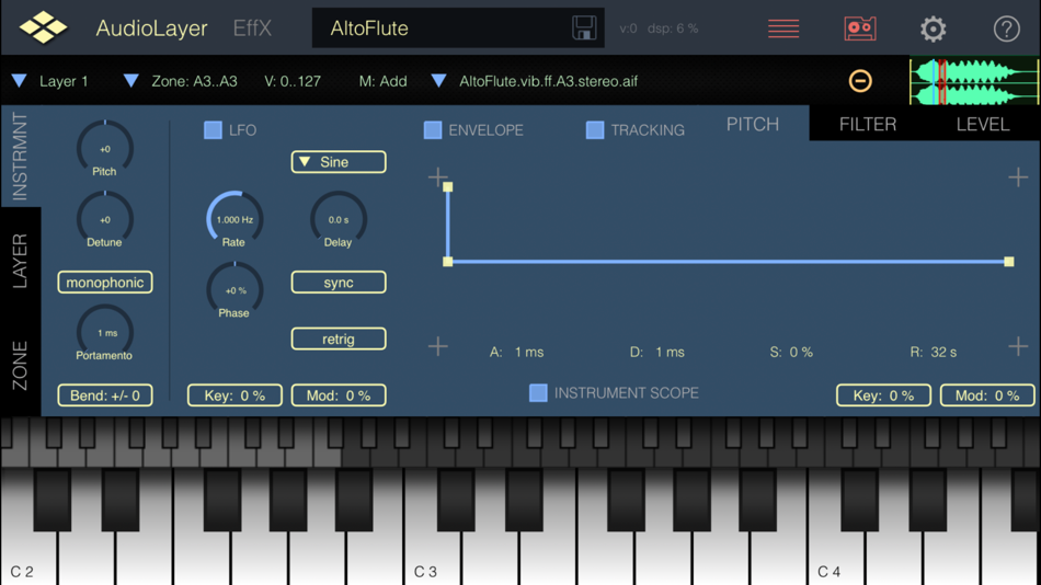 #3. AudioLayer (iOS) Podle: Harry Gohs