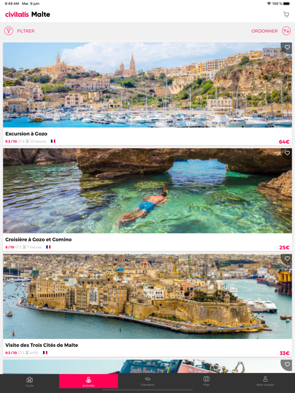 Screenshot #5 pour Guide de Malta Civitatis.com